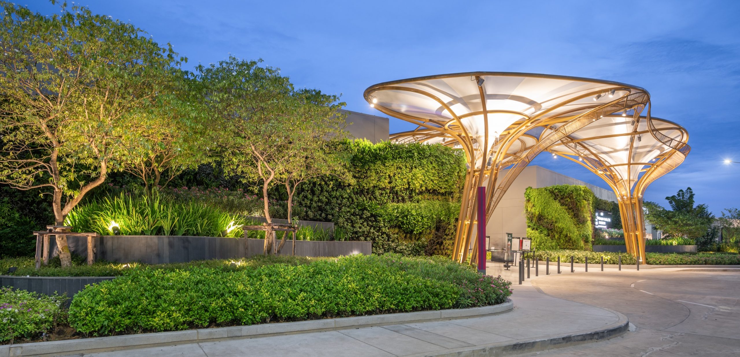 曼谷暹罗奥特莱斯商业景观 / Landscape Collaboration-2