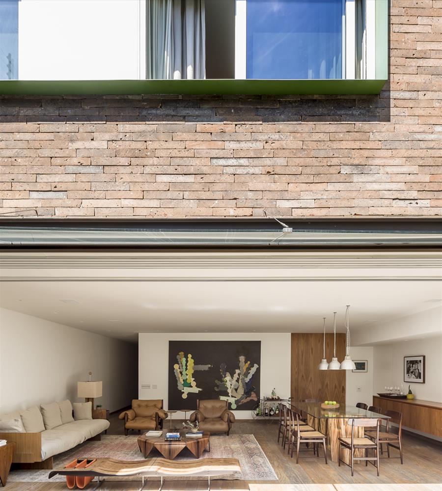 巴西混凝土木结构住宅-3