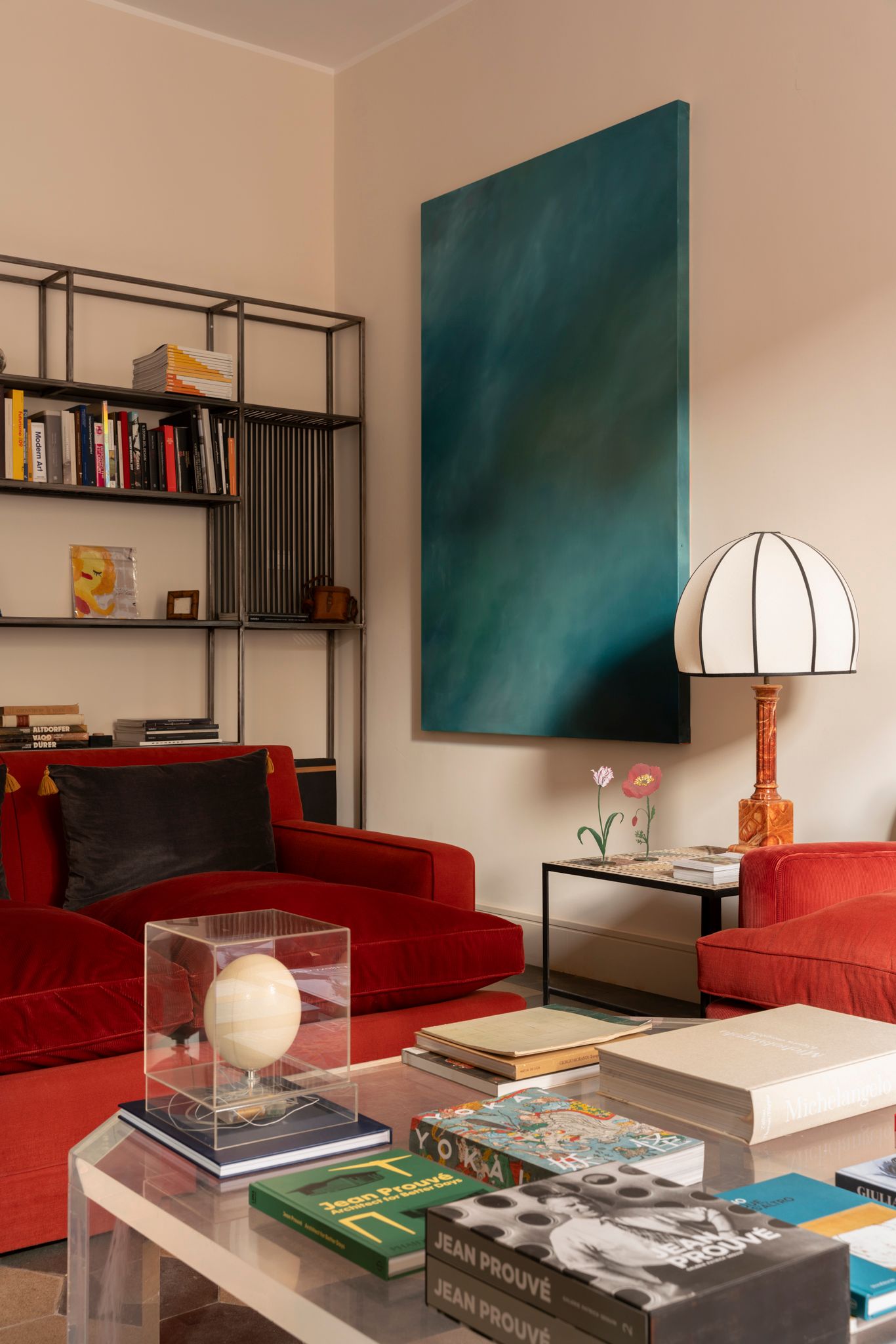 罗马某当代复古风格公寓改造丨意大利罗马丨Studio Malià-37