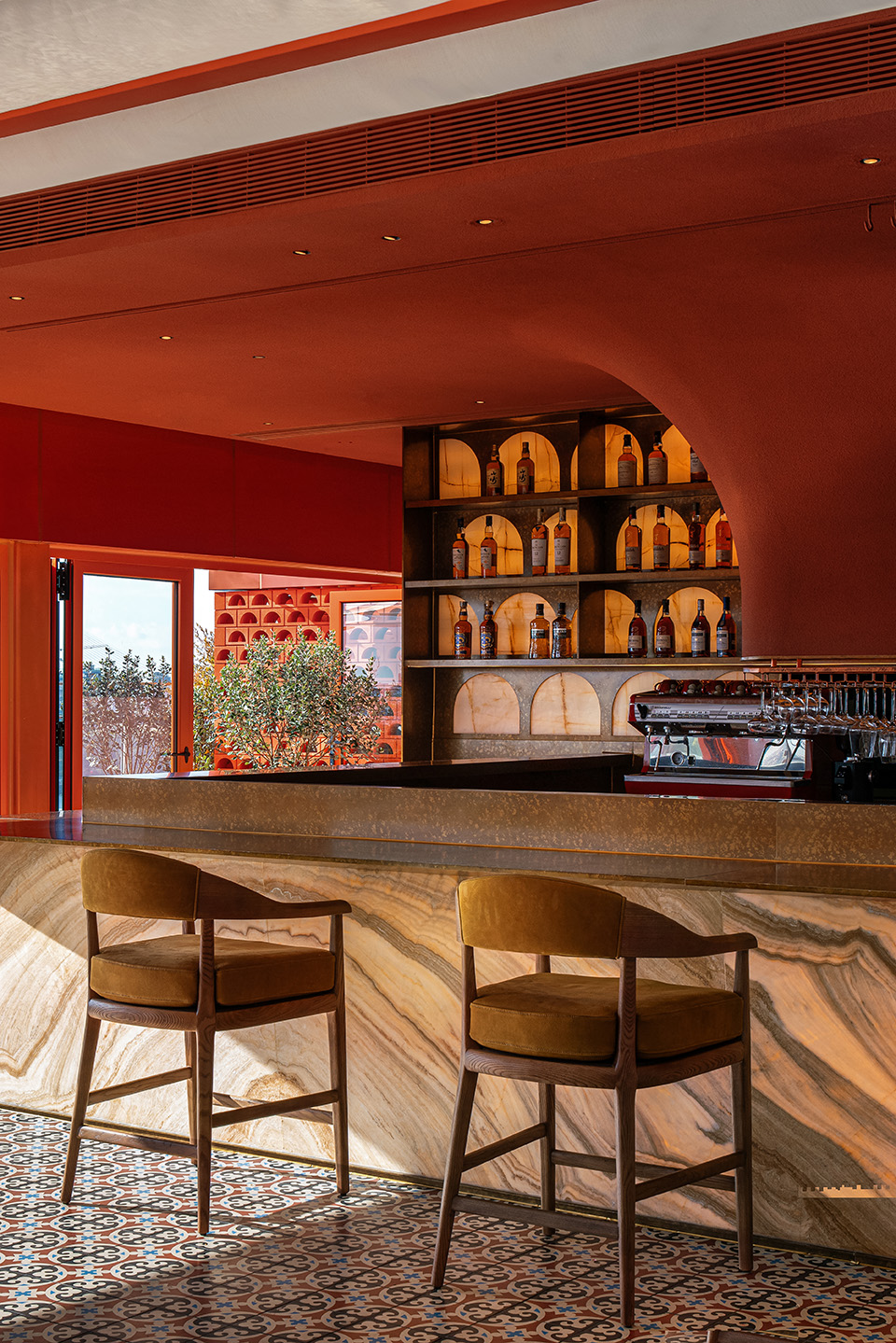 布朗石空中花园餐厅，上海 / 菊设空间设计-30