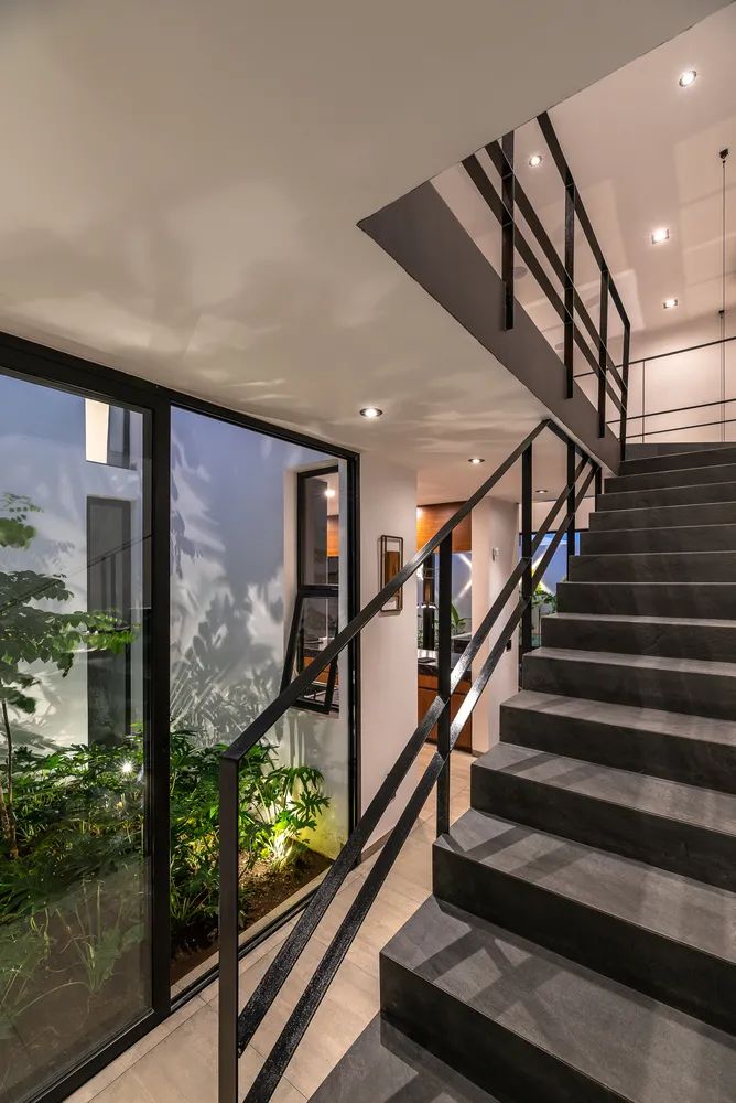 11 米长方形土地上的二层阁楼住宅-24