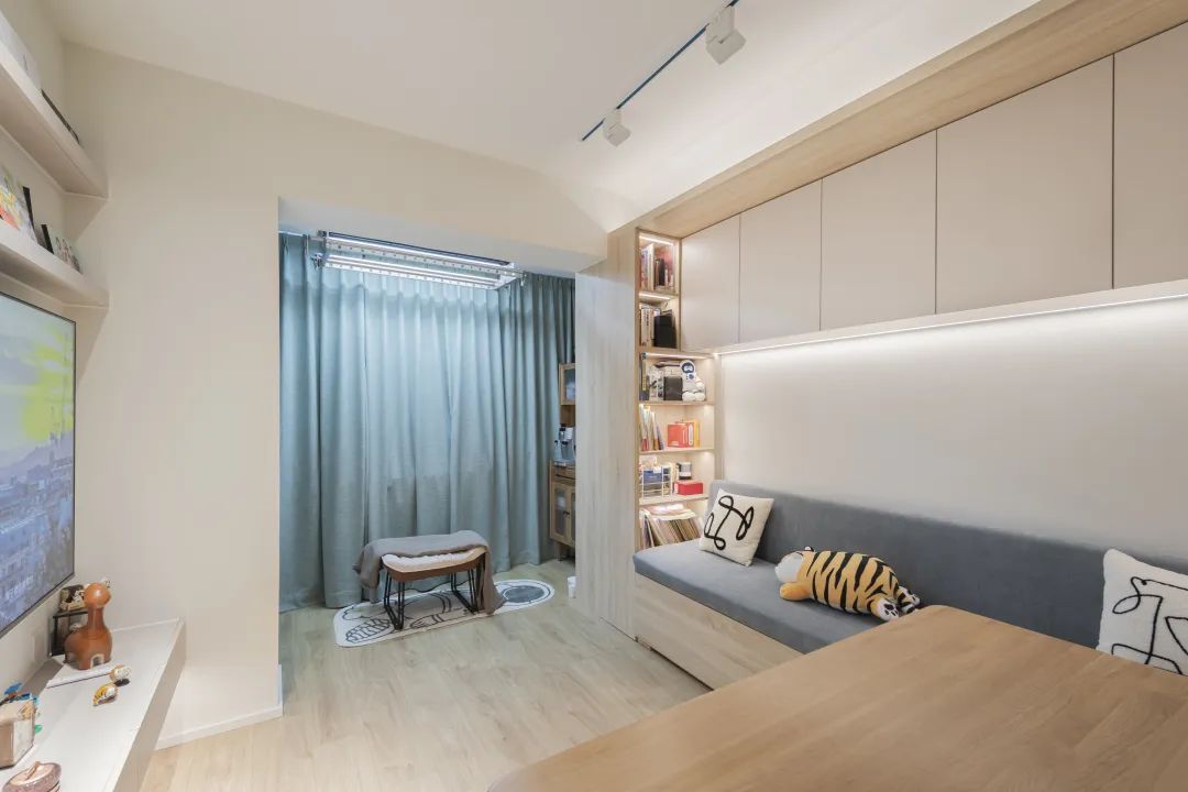 60㎡学区房逆袭 · 一家三口的温馨家园丨中国北京丨恒田设计-81