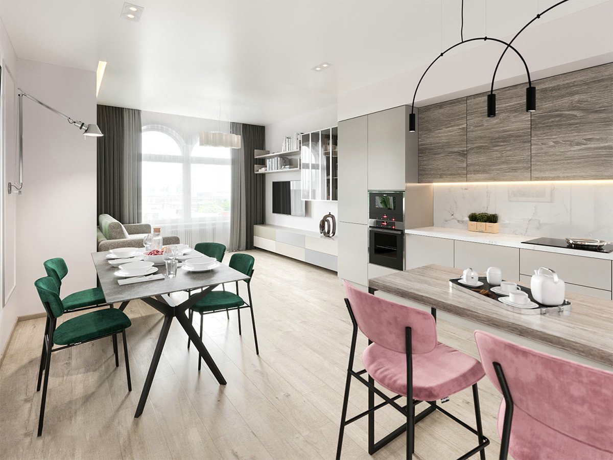 绿色家居，植物装饰小清新风格-8