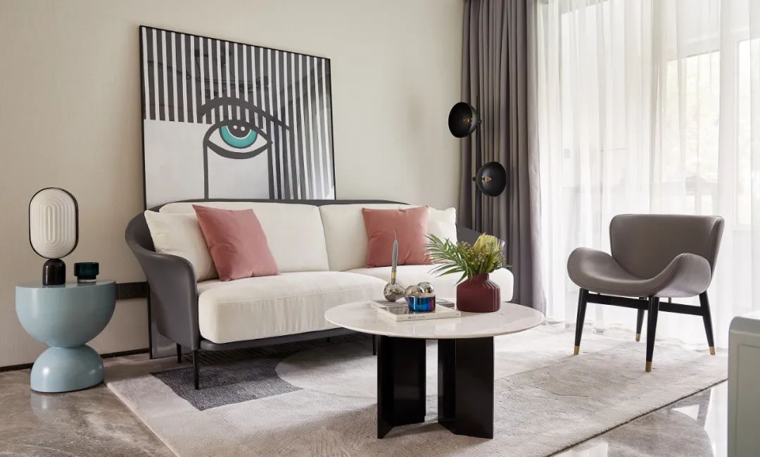 都会生活，现代艺术风格的奢雅空间-91