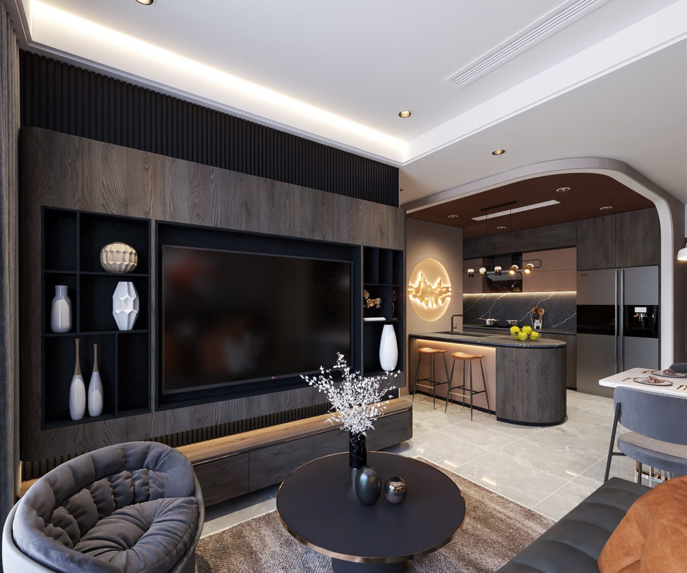 Sketchup公寓室内模型丨Nguyen Tan Phuong-2
