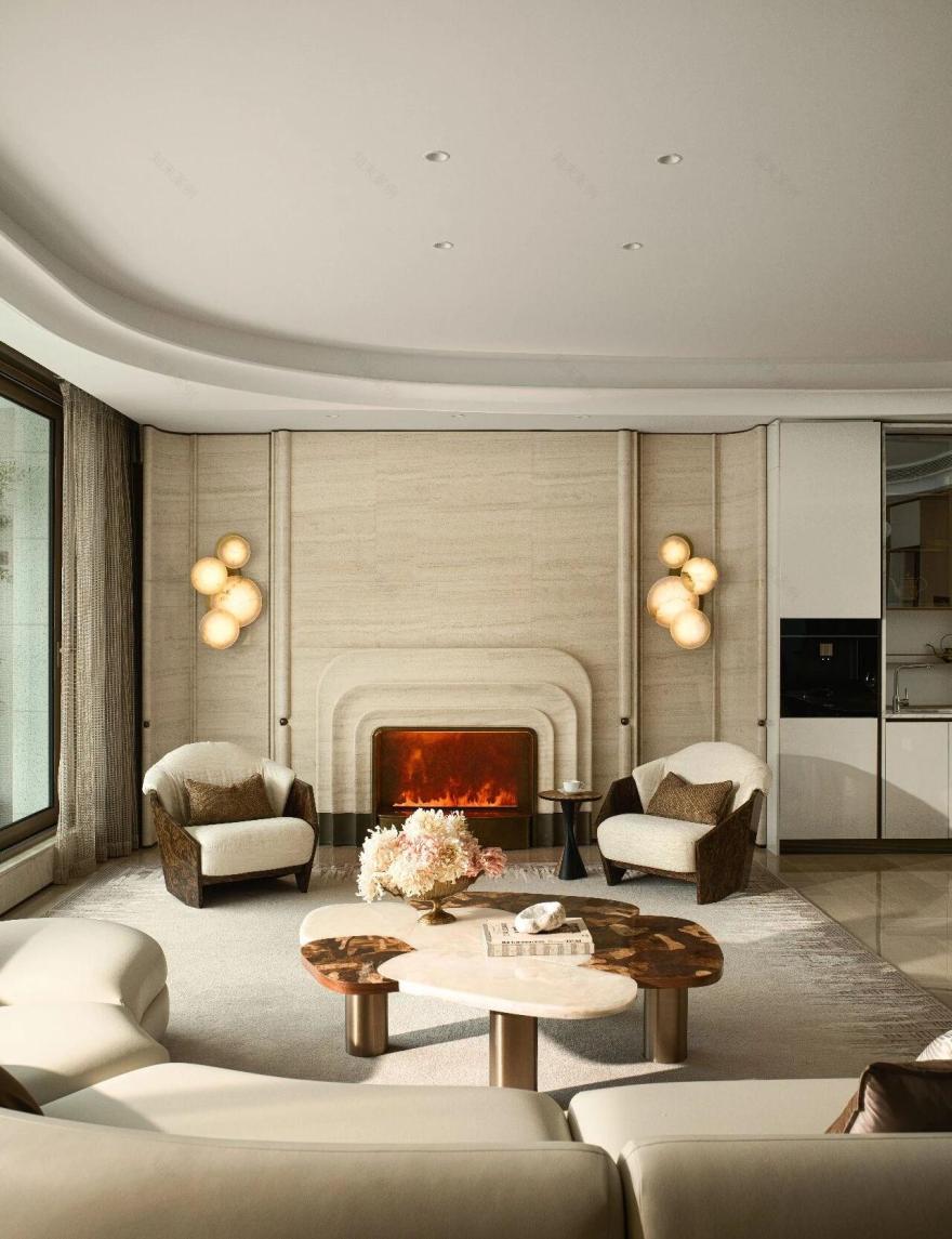 建发建杭·云启玉渚290㎡样板间丨中国杭州丨WJID维几设计-2