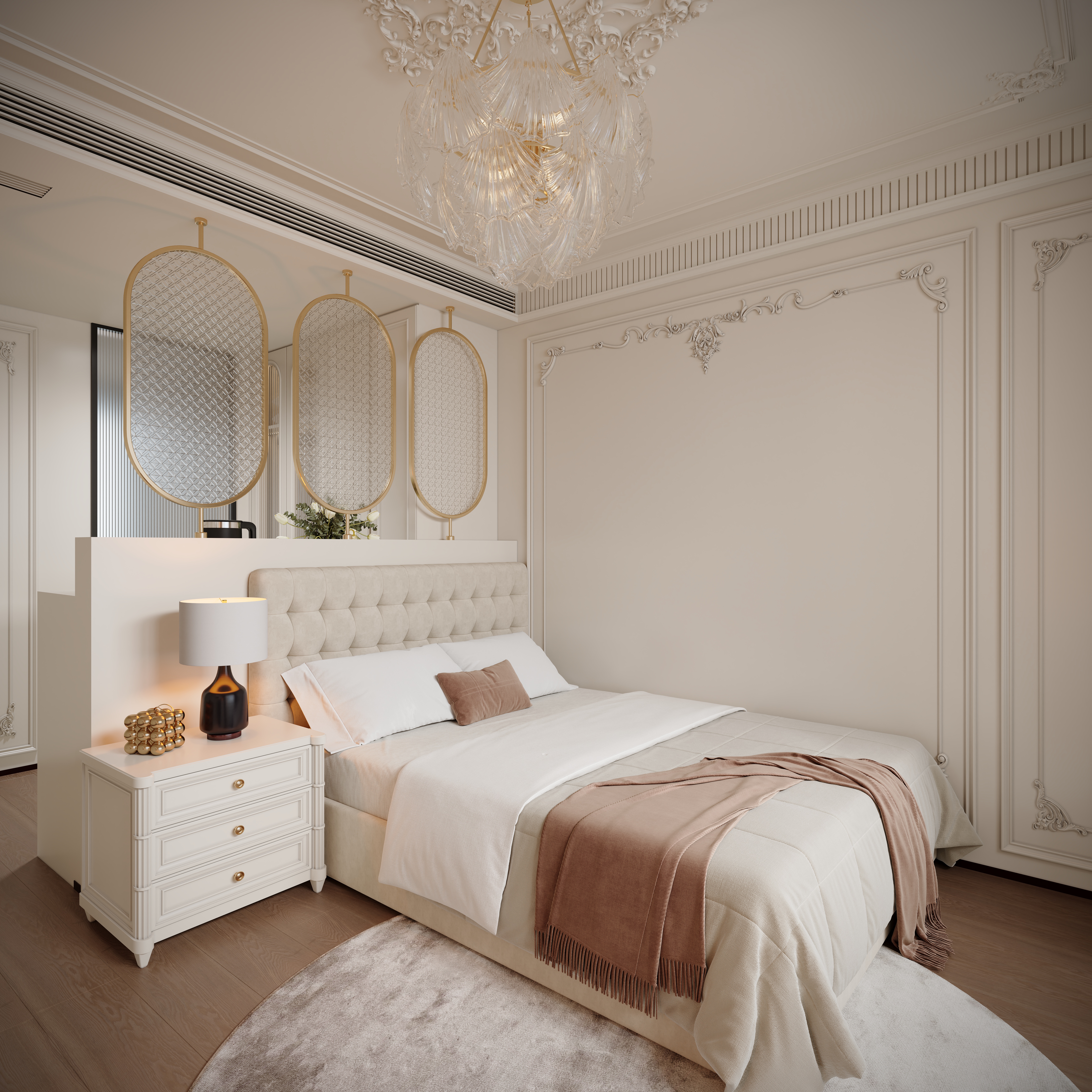 近期渲染 夜景新中式-15