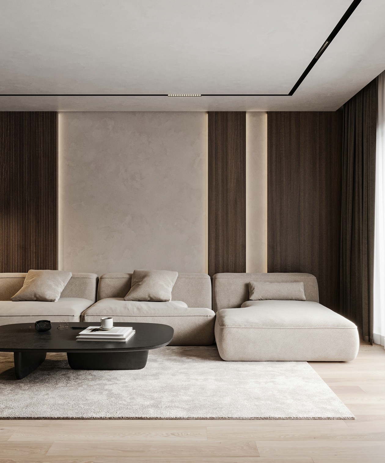 暖棕色系住宅设计 既温馨又舒适！-3