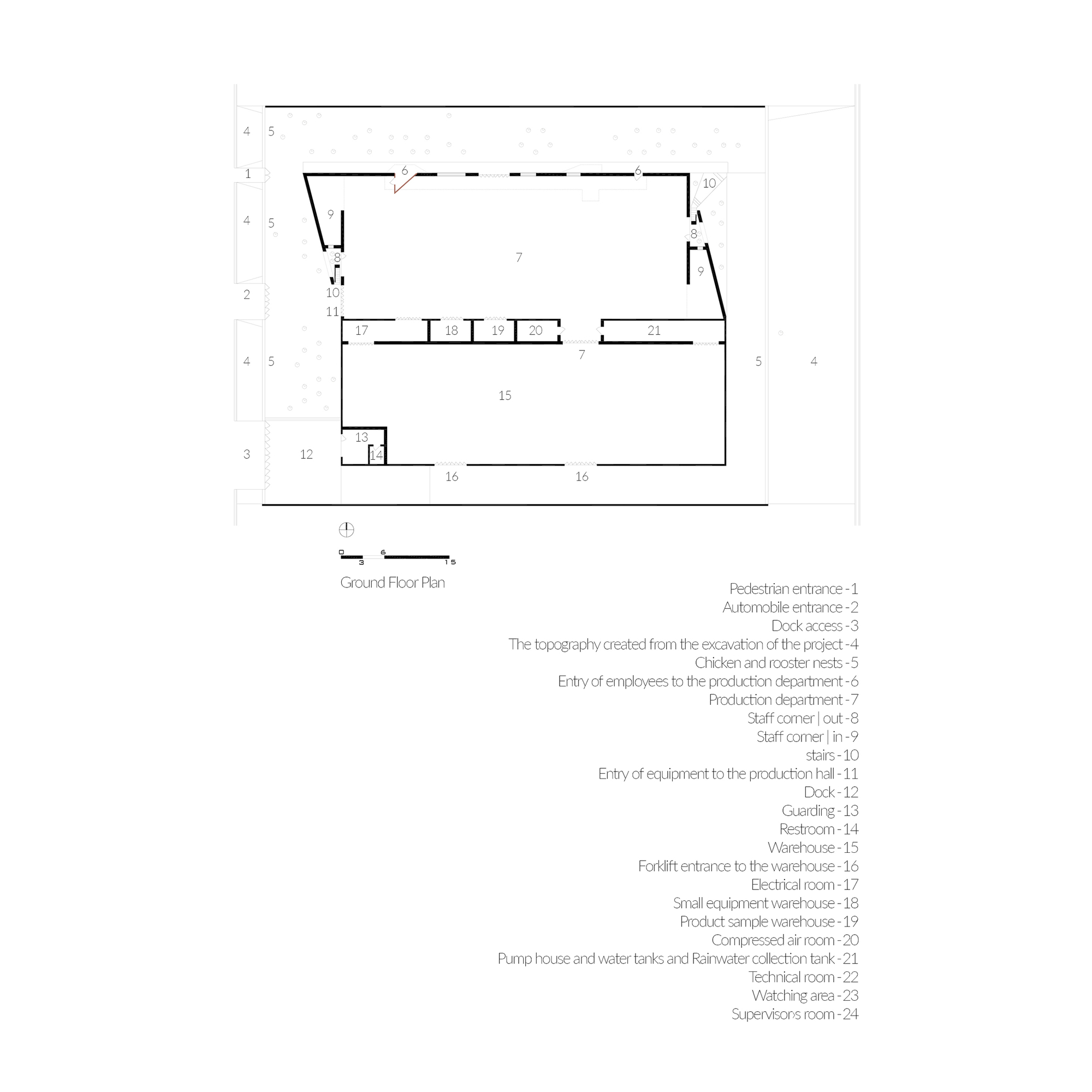 Shamim Polymer Factory 工艺部门设计丨伊朗丨Davood Boroojeni Office-24