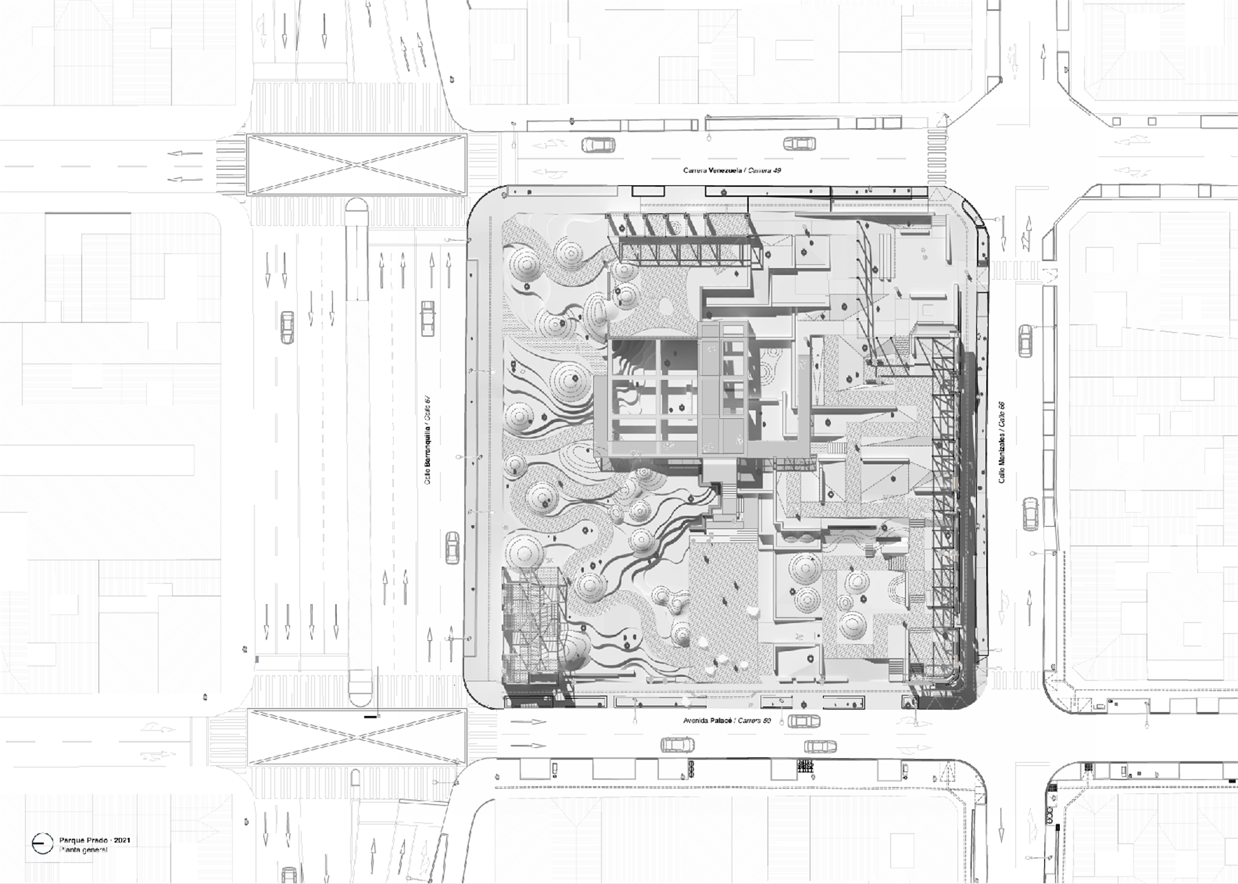 自然的生长花园PRADO PARK / Edgar Mazo-89