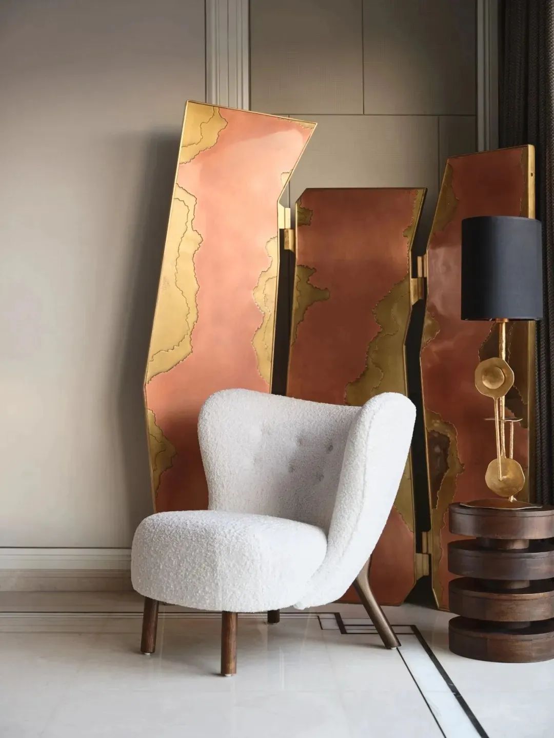 240㎡装饰艺术，复古美学的最高境界！-7