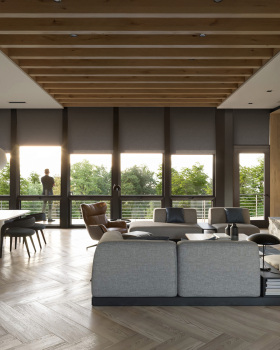 河润住宅（注：Riverrun直接音译可作里弗伦，但结合常见取名逻辑意译为河润更符合整体语境，Residence常见意思为住宅 ） 丨United StatesBoston