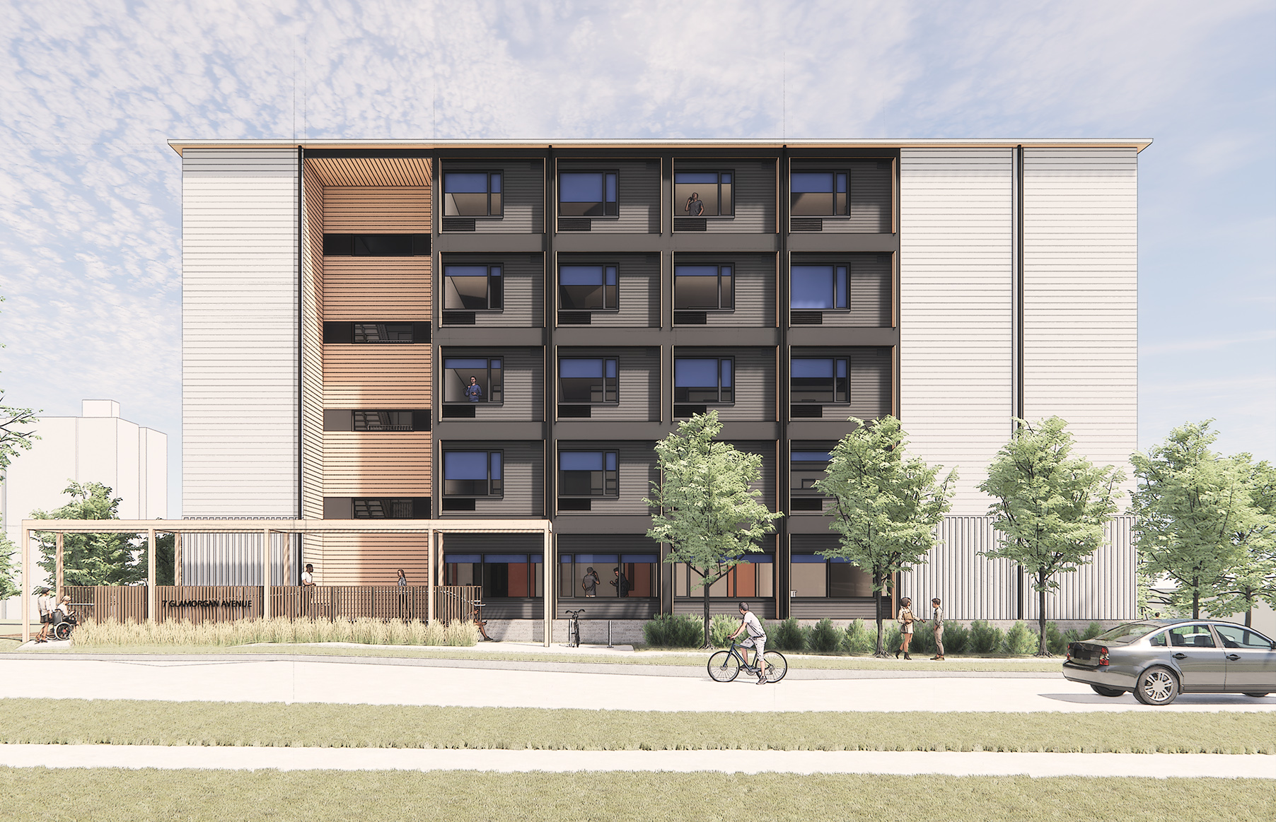 Hamilton Passive House Modular Housing - Montgomery Sisam-11