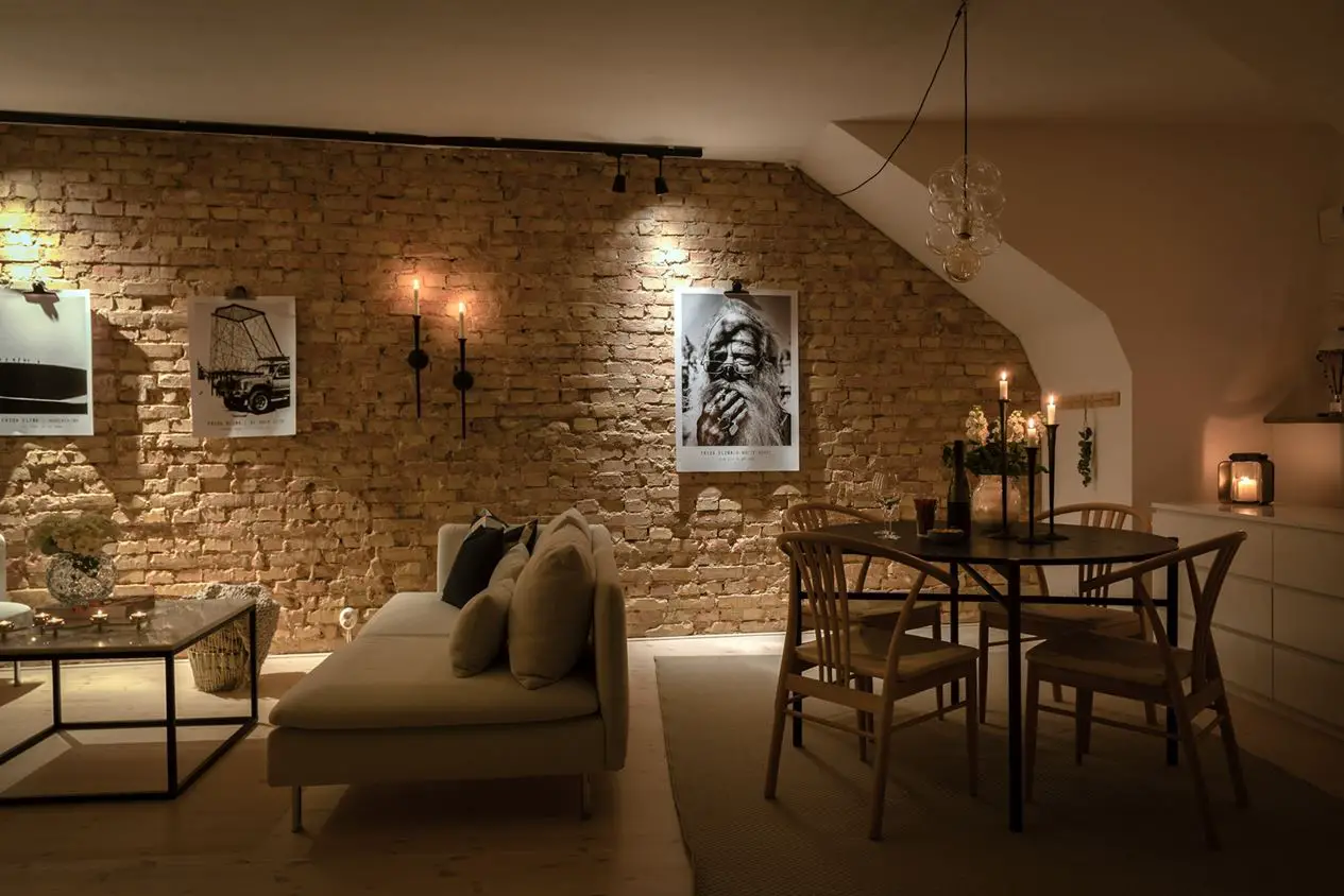 瑞典 54m2 复古一居室公寓设计-21