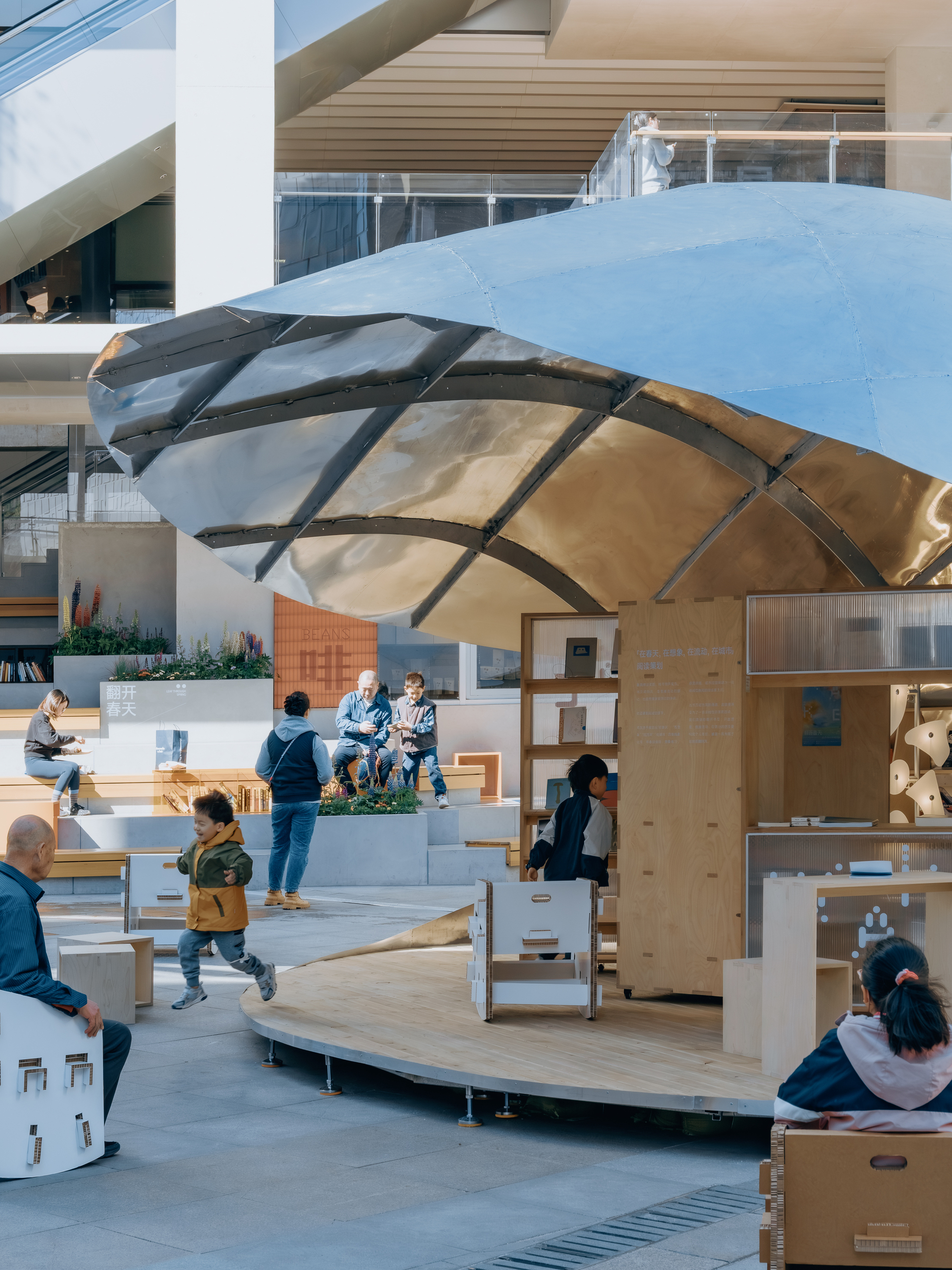 Shell Book Pavilion / LUO studio-50