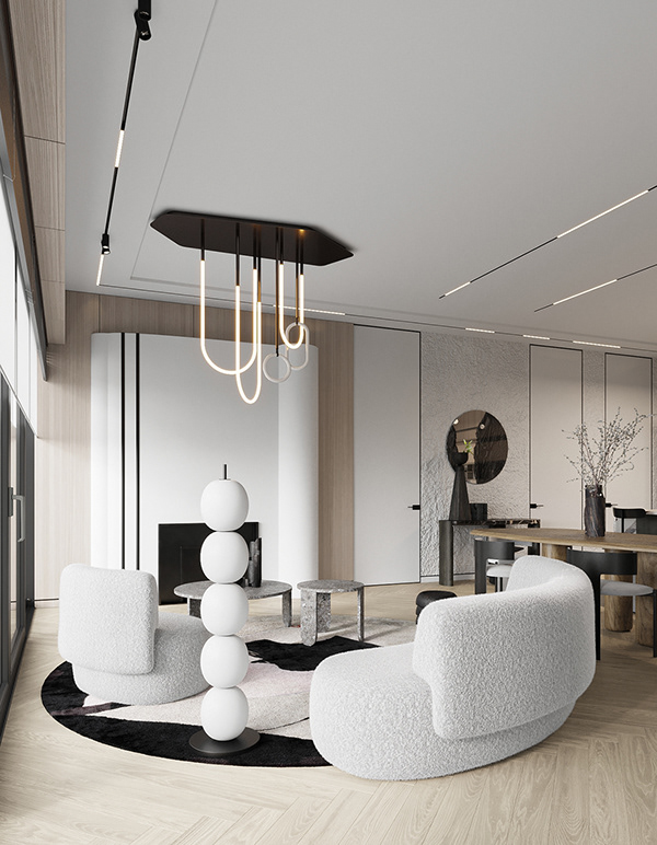 白色系空间设计-1