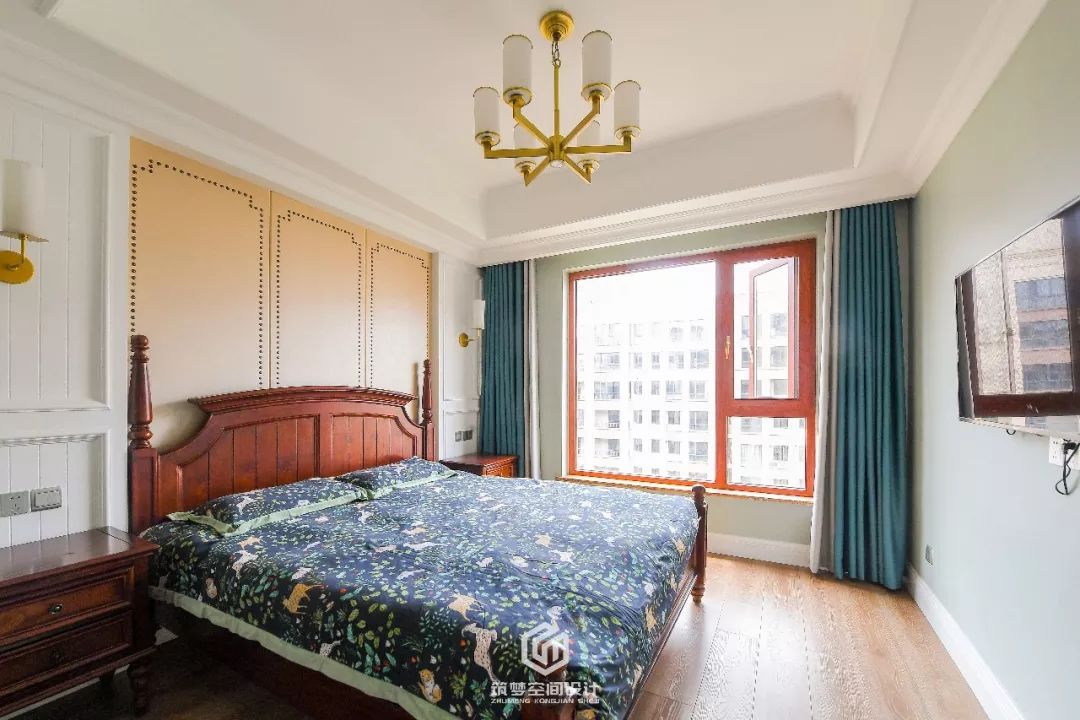 湖南株洲 142㎡美式四口之家，温馨梦幻空间设计-22