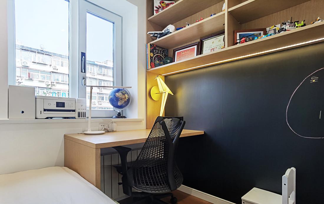 老学区房翻新记 · 一家四口的功能性宜居空间丨设计师团队-47