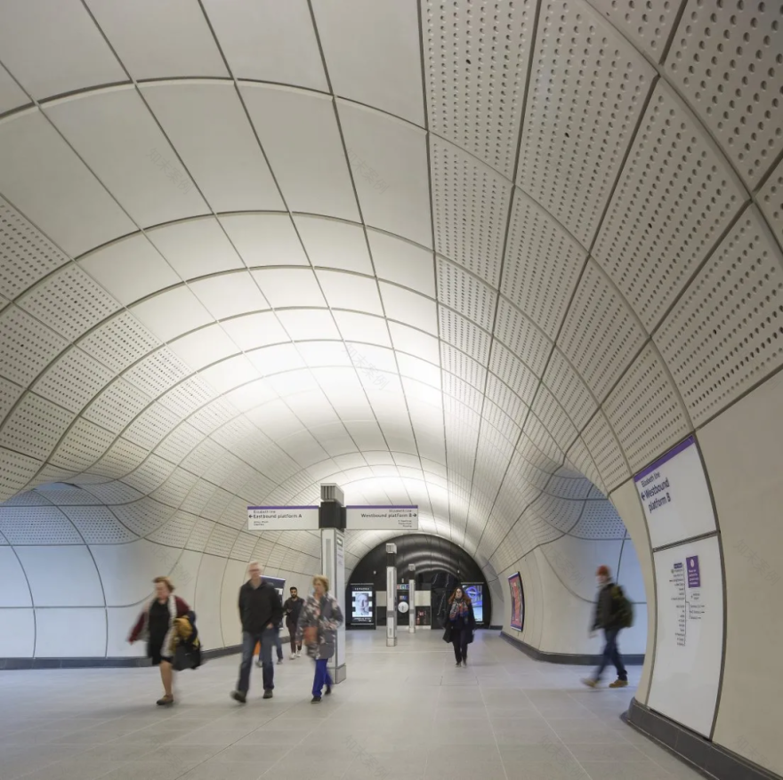 伊丽莎白线地铁站丨英国伦敦-14
