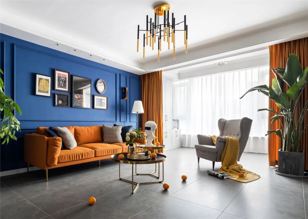 奇幻之家 | 蓝橙激情碰撞的梦幻空间-6