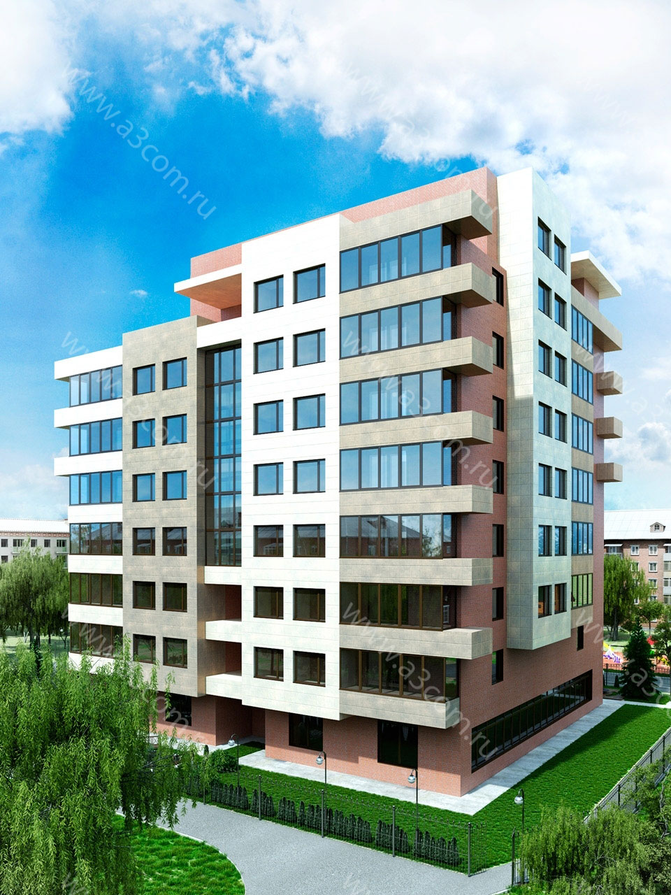 ЖК Персона（伊尔库茨克《人物》住宅小区）丨俄罗斯基洛夫-0