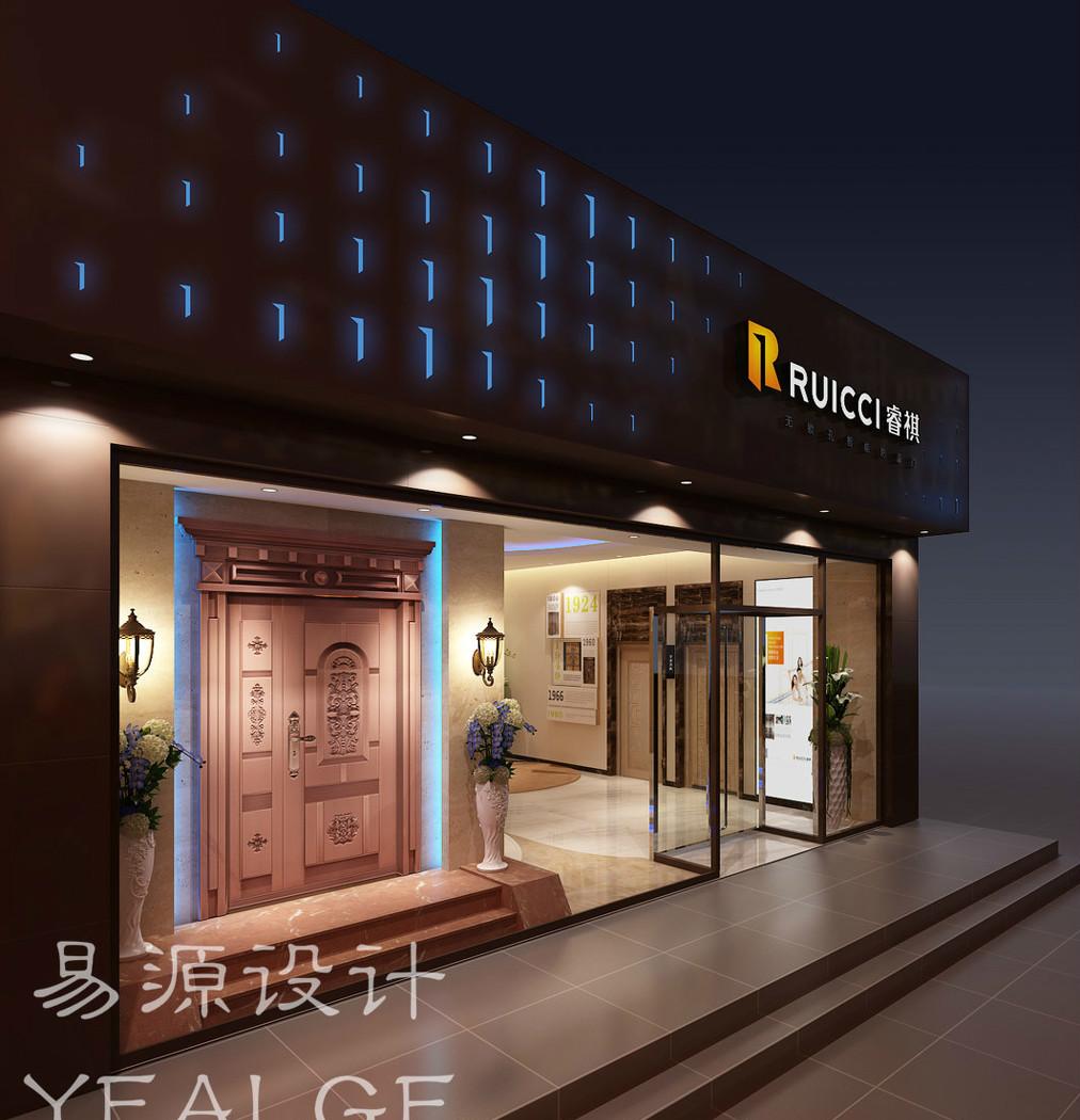 
2018建材店铺装修效果图，最新建材店铺 -1