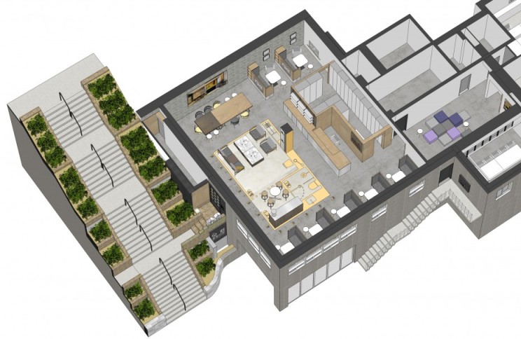 韩国房地产中介公司办公中心  Design Studio INTUNE-17