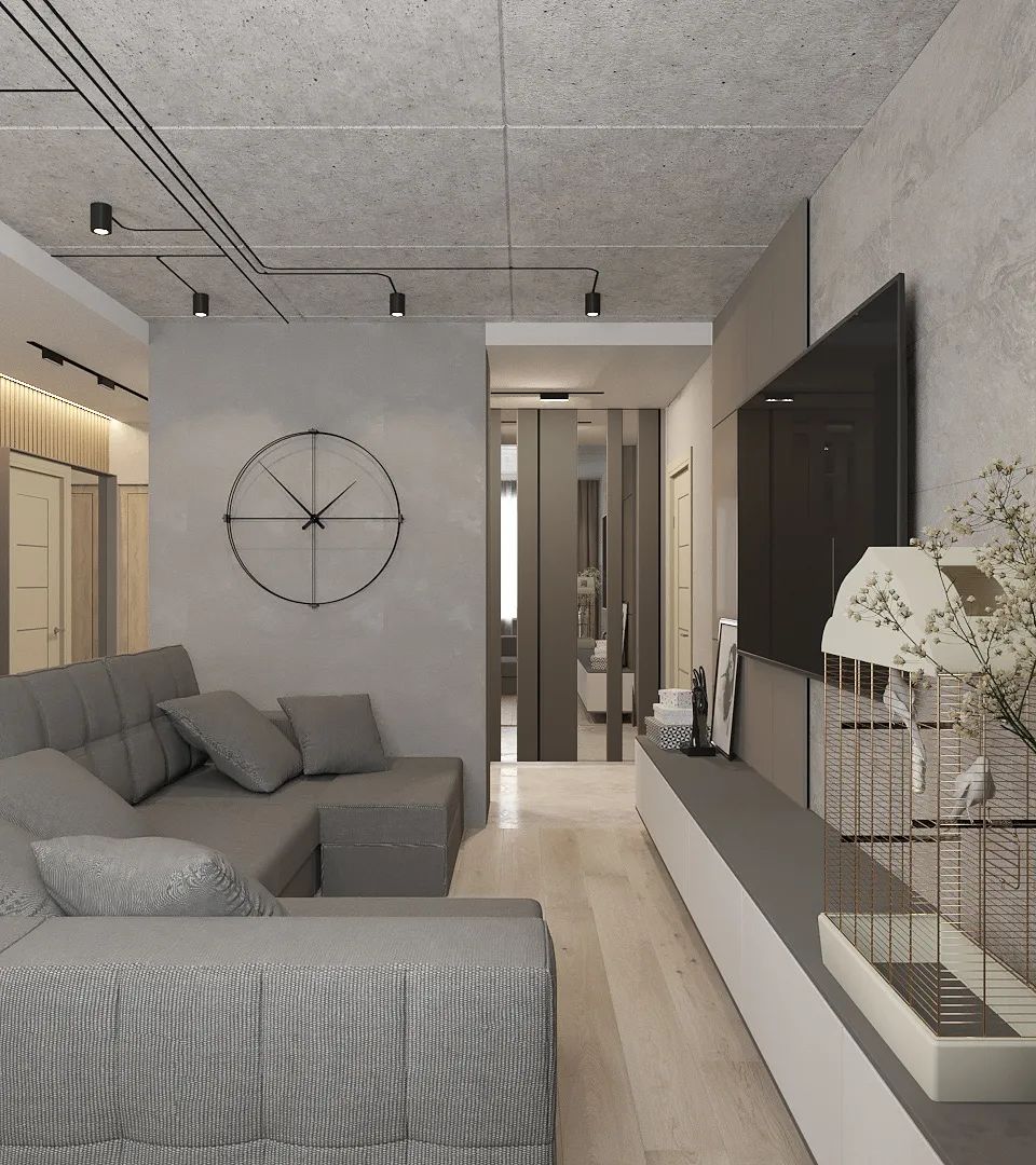 现代简约风的木质公寓丨Taras Belik-6