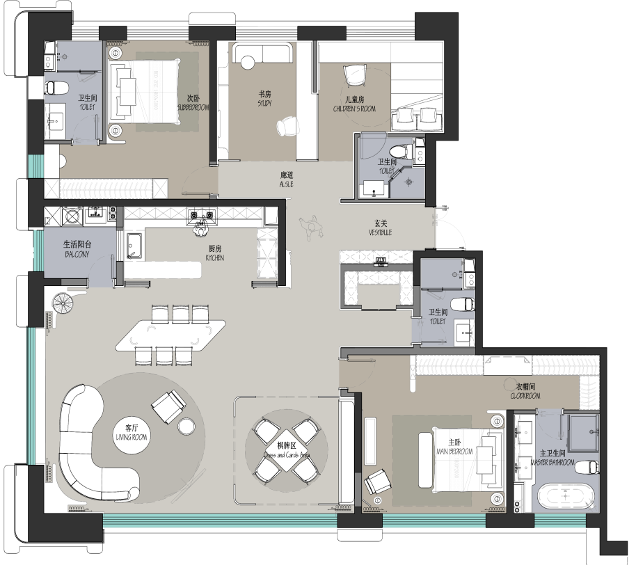 昆明 · 龙湖峯萃样板间丨中国云南丨璞谧元禾-122