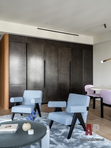 两居室折衷风格公寓设计-29