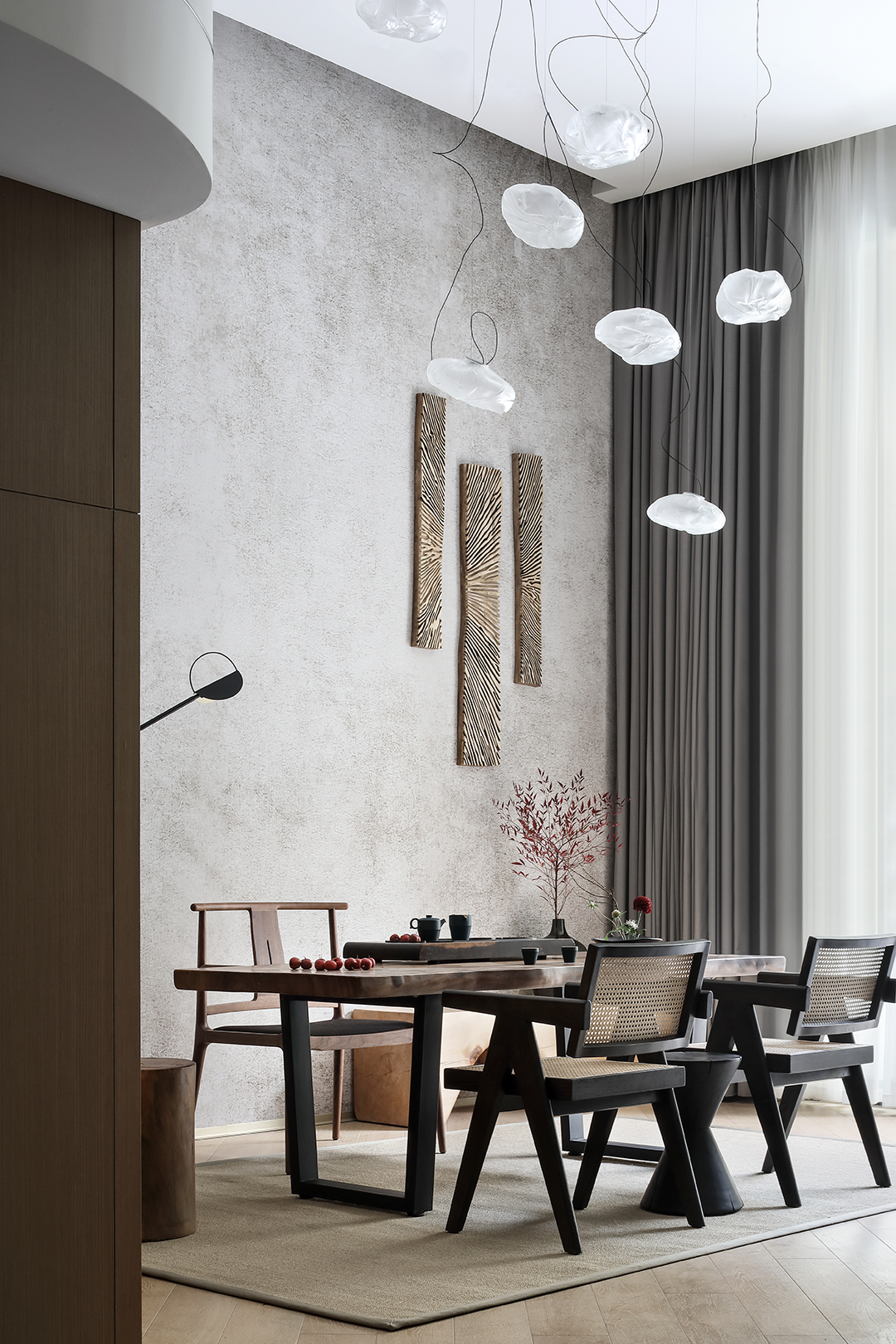 余颢凌新作｜成都麓湖 330㎡ 大平层，书写温润与优雅-126