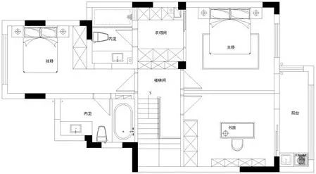 中梁首府美式复式小楼 | 温馨奢华,细节尽显美式风情-19