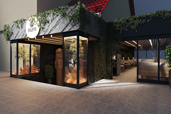 НАСЛЕДЗЬЕ(HERITAGE)餐厅室内设计项目丨白俄罗斯维捷布斯克丨Maryia Matsiash (ANIKIИA)-55