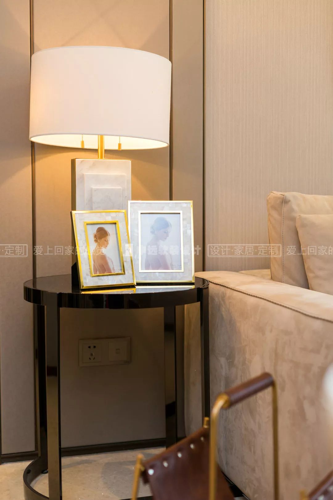 【申远软装百套实景案例】大宁金茂府 195㎡ 现代轻奢-11