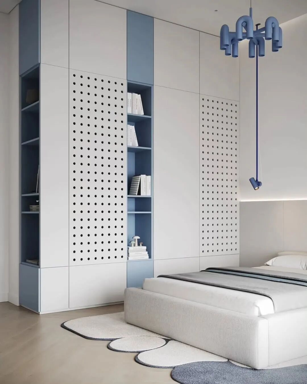 30款儿童房衣柜定制案例丨中国唐山丨业之峰-16