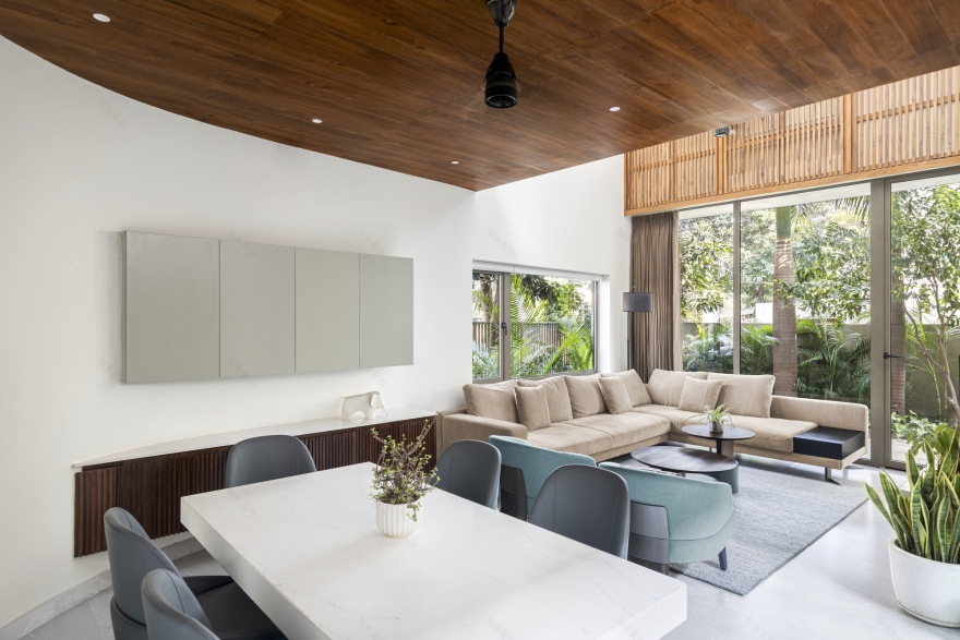 保险库房屋丨印度丨Sifti Design Studio-22