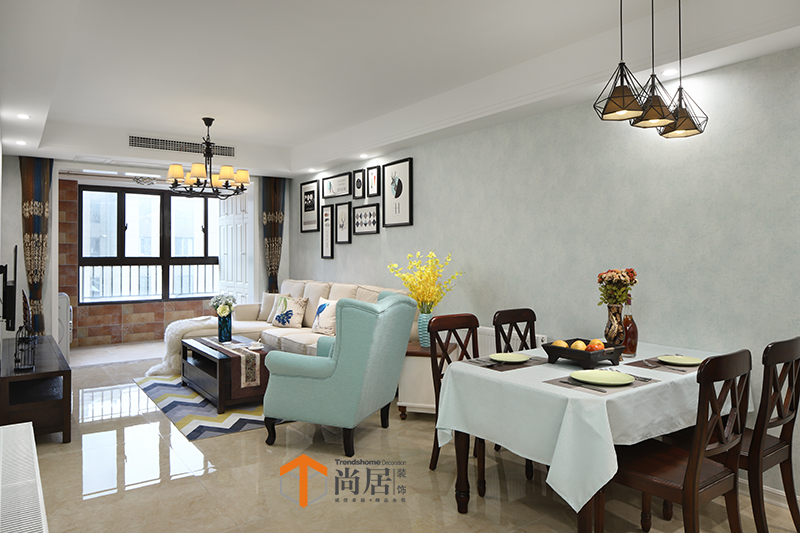 尚居实景案例 ‖ 香鸢美颂 115㎡ ‖ 美式简约 ‖ 你好，小时光-49