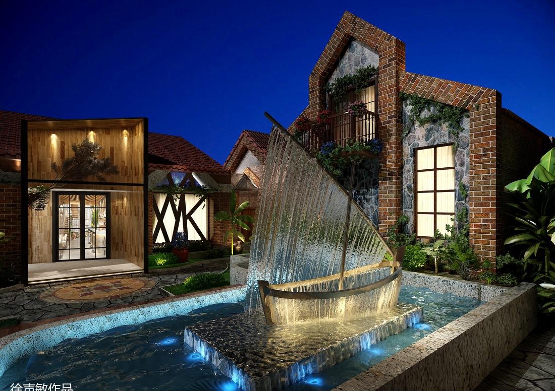 
1970文创园创意主题SPA会所 -1