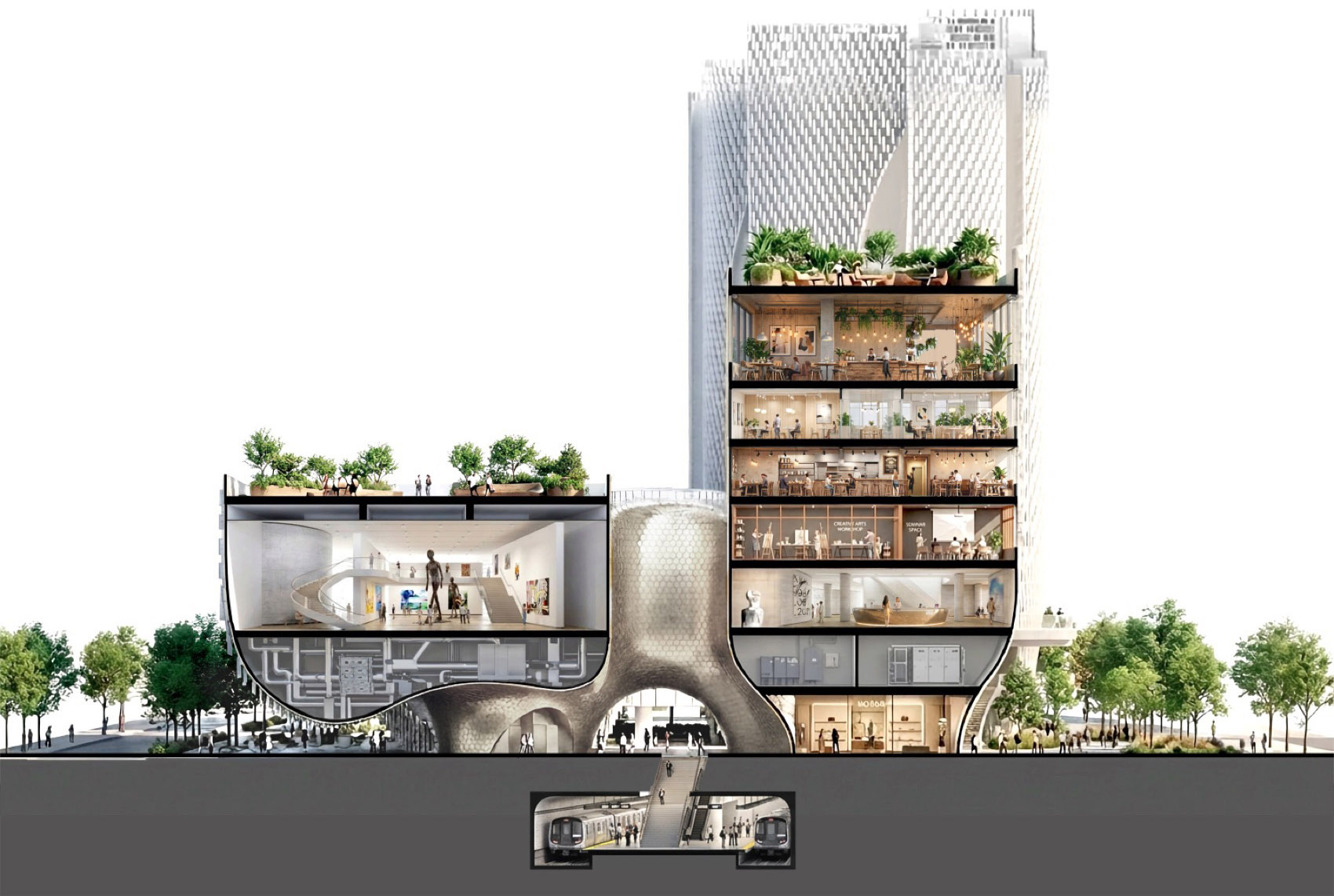 融美术馆丨中国深圳丨Büro Ole Scheeren-33