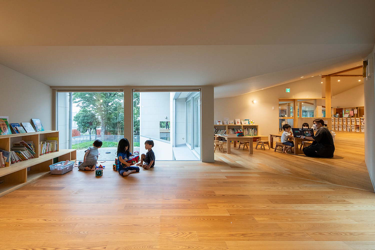 日本 Kashimada 托儿所丨日本东京丨地形建筑师-29