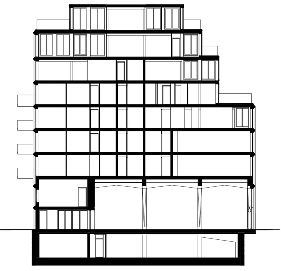 Mercado 公寓楼丨荷兰格罗宁根丨De Zwarte Hond 和 Loer Architecten-56