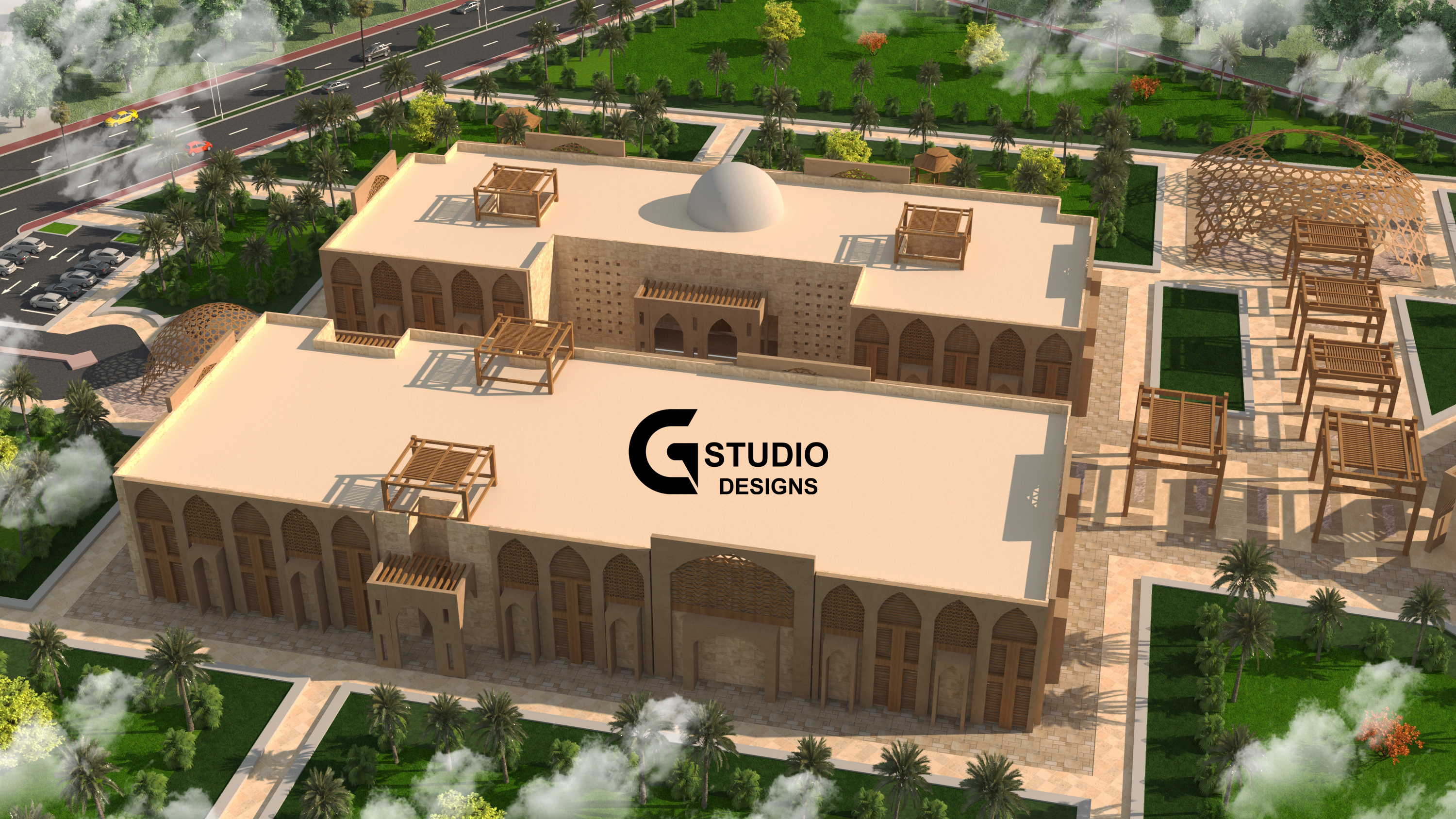 伊斯兰工艺中心（毕业设计）丨埃及丨PSG 工作室设计-10