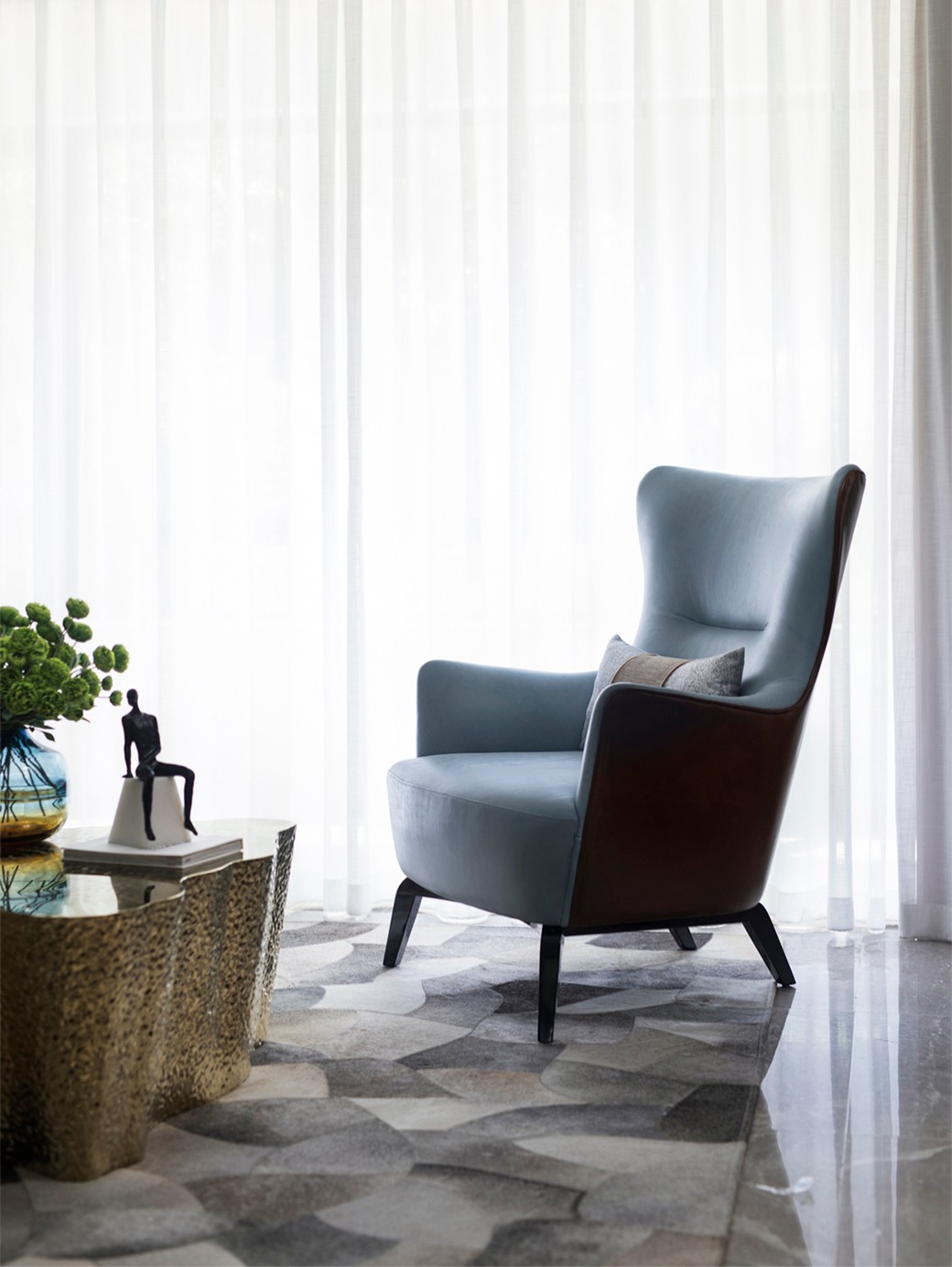 济南绿地国金中心样板间合集  香榭蒂国际软装-6