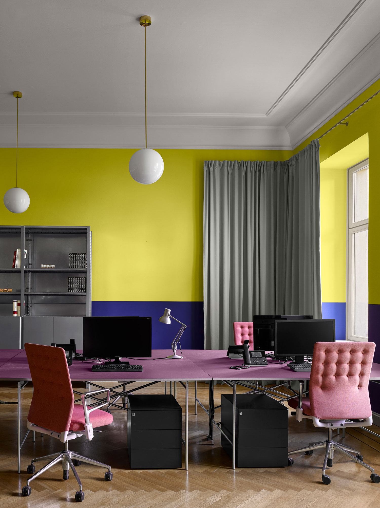 Grand C19th Palais in Berlin Reimagined as an Office by David Kohn Architects.-3
