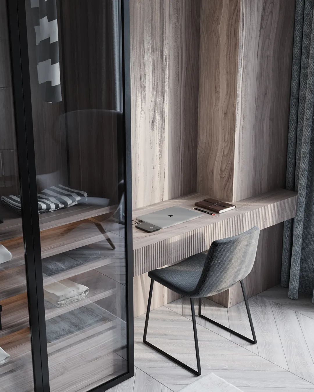 现代轻奢公寓设计丨阿塞拜疆丨Kamran Kerimov-33