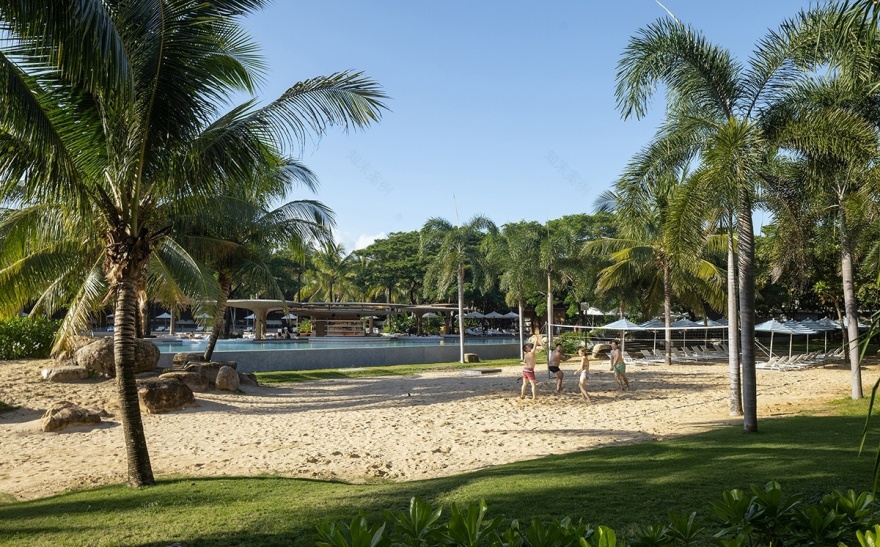 三亚艾迪逊酒店海滩俱乐部丨中国三亚丨万社设计-35