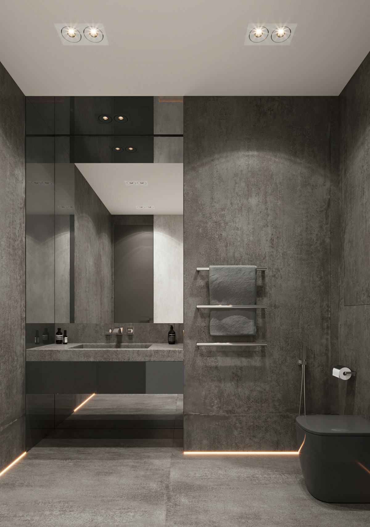 简约时尚单身公寓设计-36