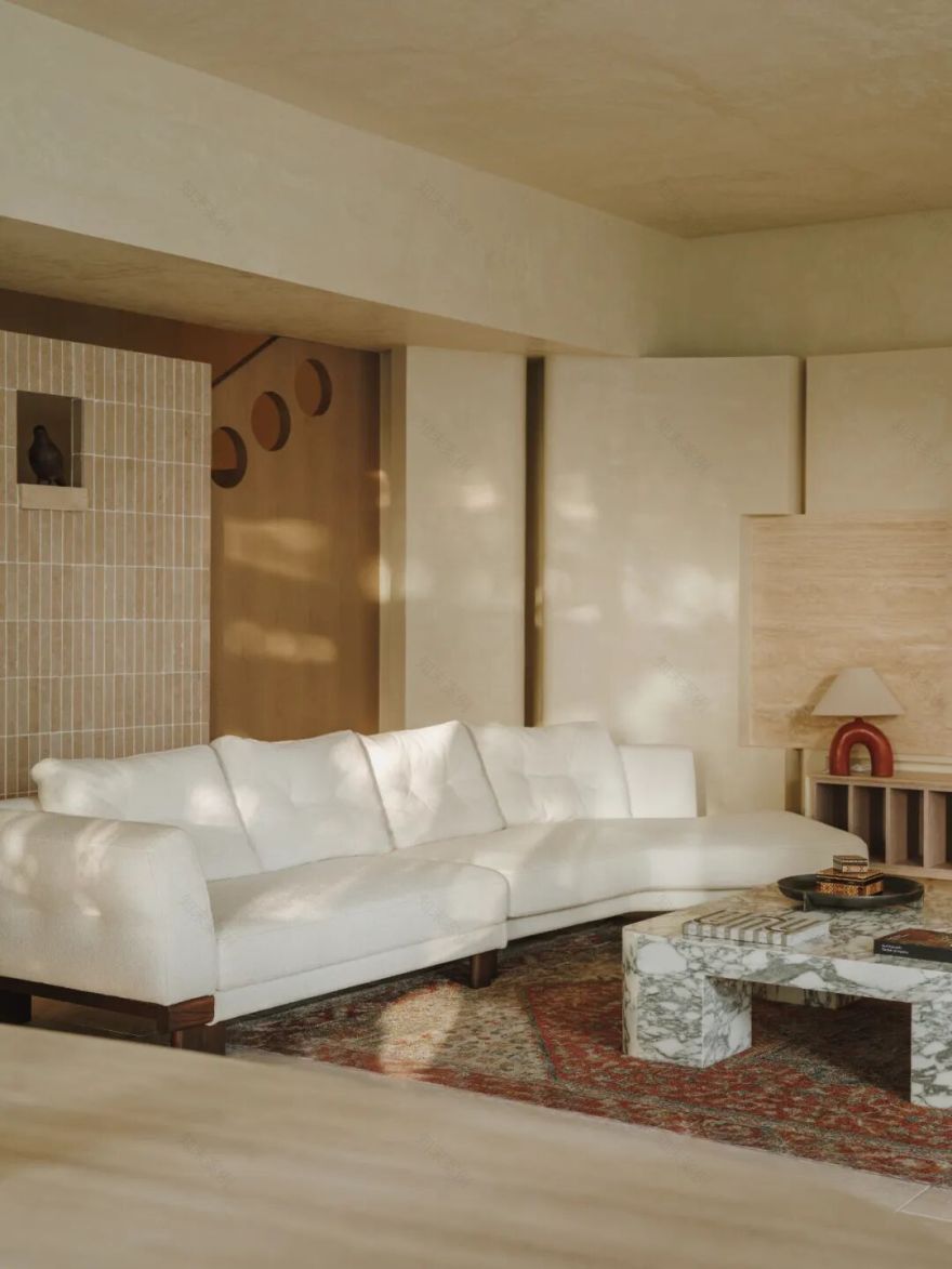 阿联酋迪拜650㎡滨海别墅丨楼房花朵设计-52