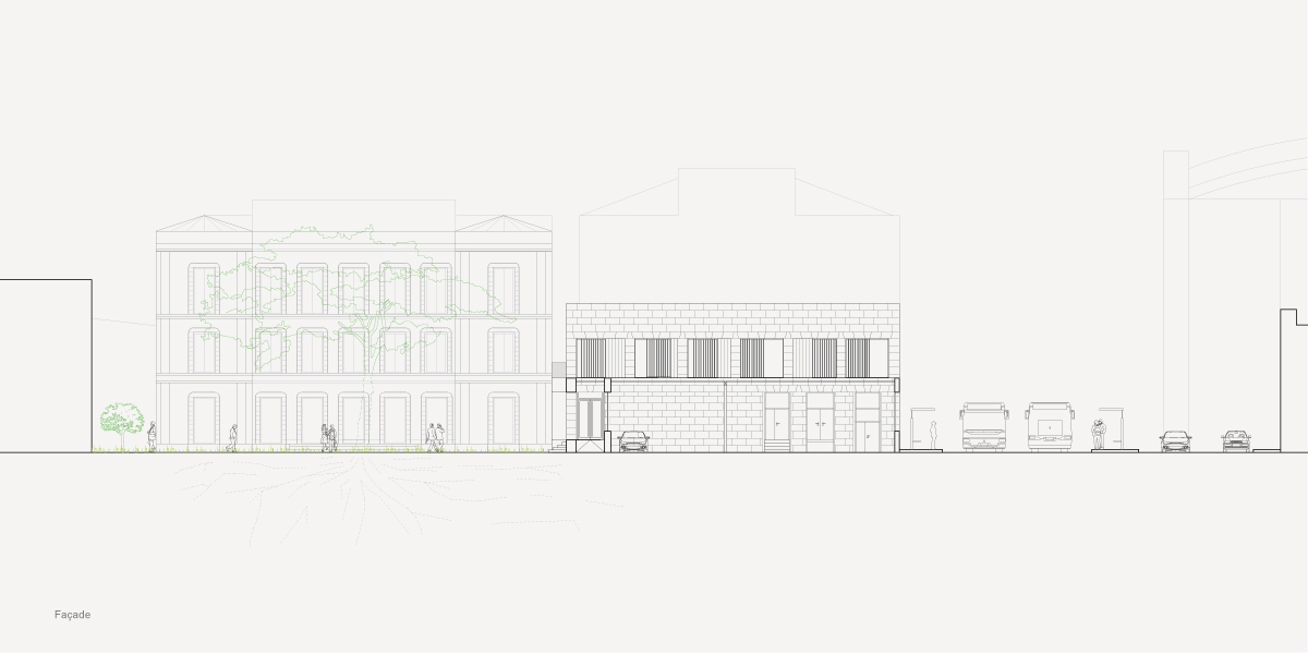 尼姆市中心行政法庭扩建项目丨法国丨CoCo architecture等-3