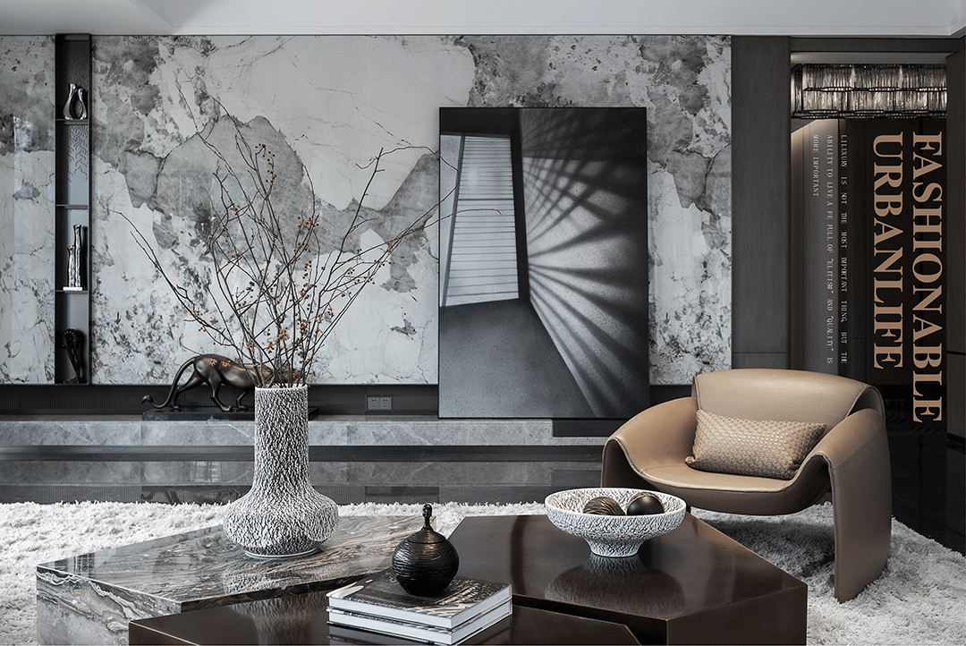 杭州龙湖丰收湖大平层样板间丨中国杭州丨北京靳朝晖设计有限公司-17